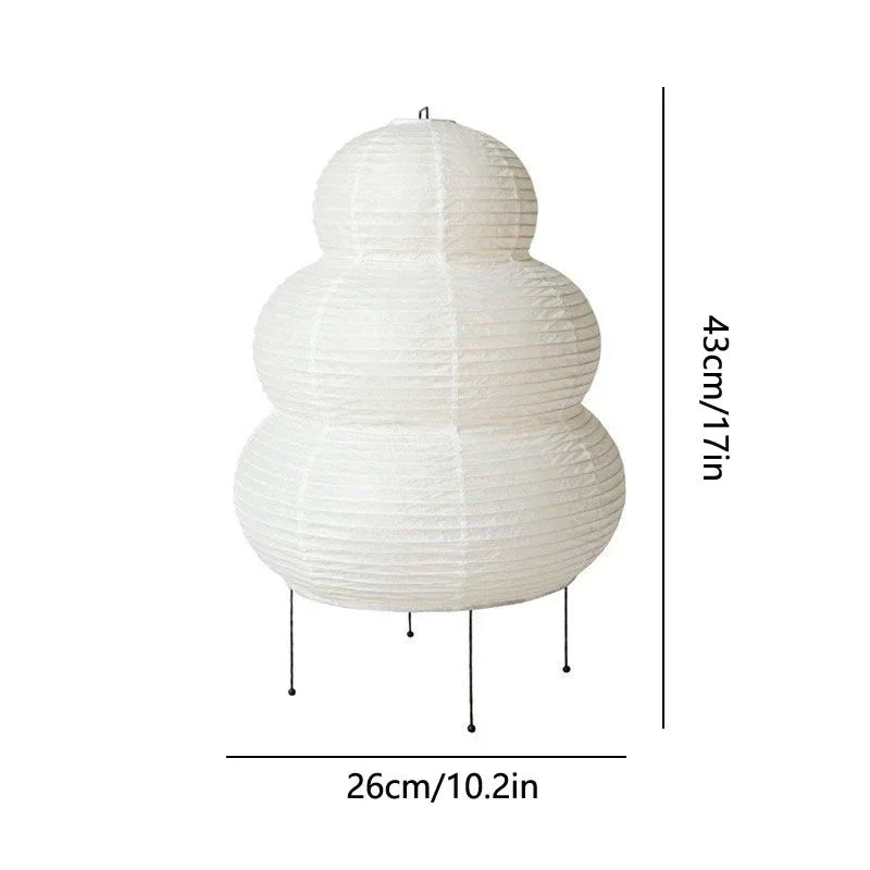 Japanese Paper Lantern Floor Lamp